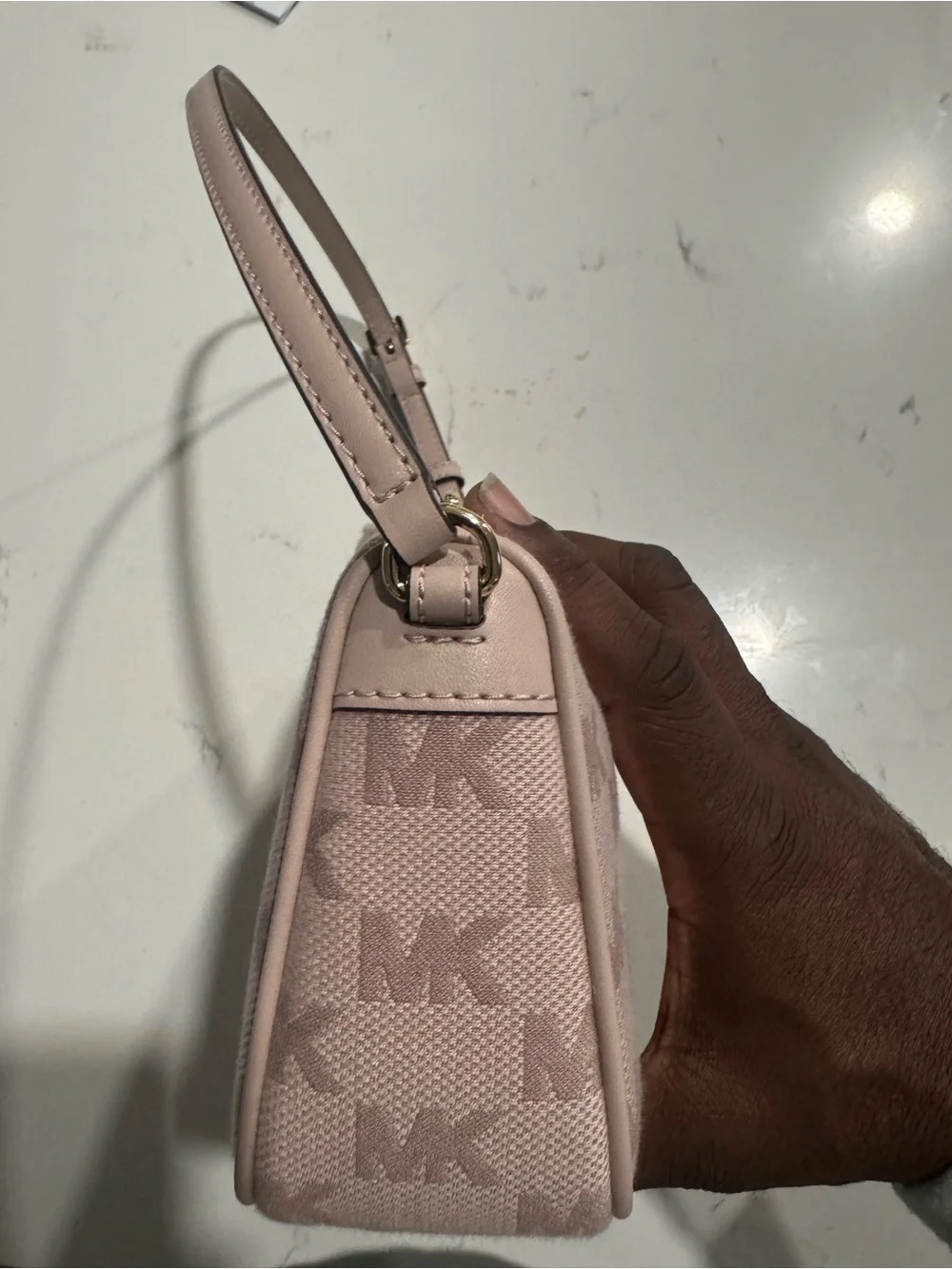 MICHAEL Michael Kors JET SET POUCHETTE - Handbag - soft pink NWT